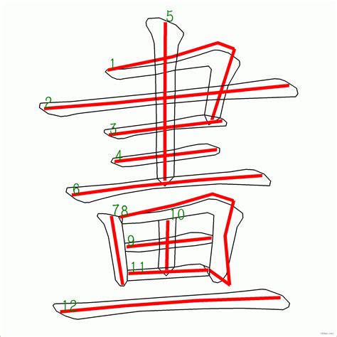 十二劃的字|全字筆畫為12的漢字